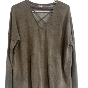 Lovely Melody Forest Green Knit Top